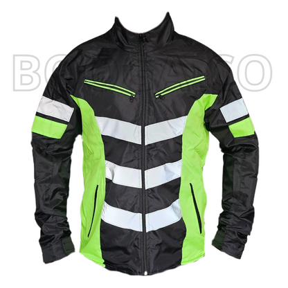 Chaqueta Cortaviento Reflectiva Antifluido