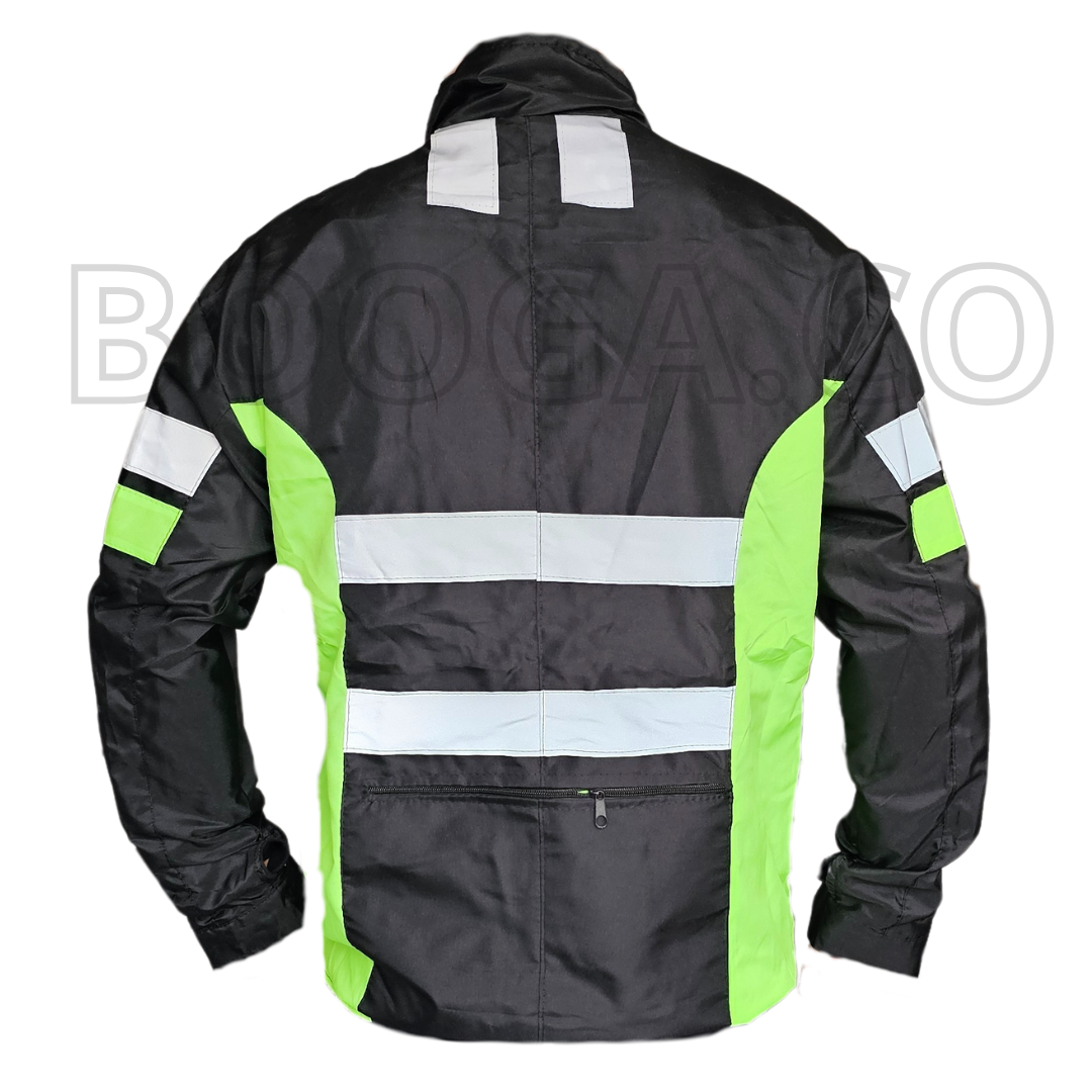 Chaqueta Cortaviento Reflectiva Antifluido