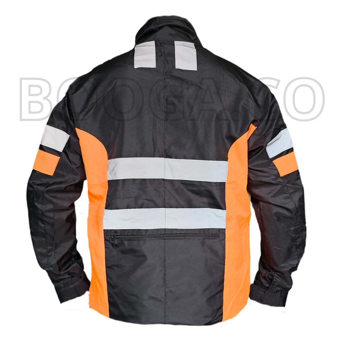 Chaqueta Cortaviento Reflectiva Antifluido